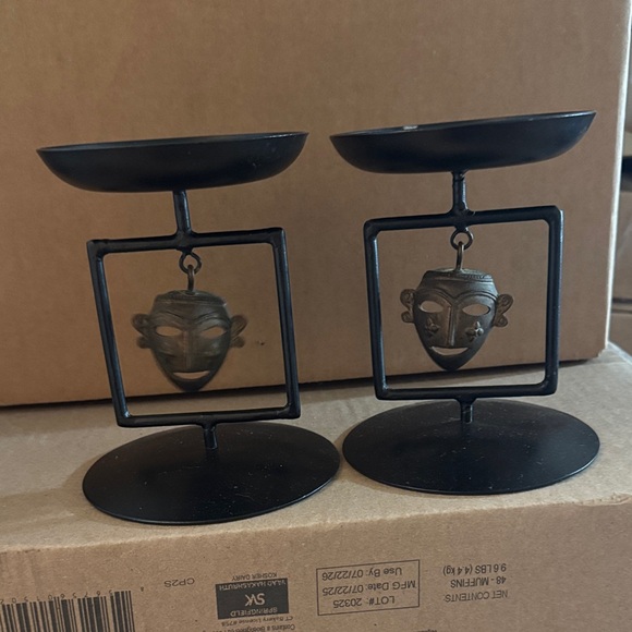 Peir 1 Other - Artistic Black Metal Candle Holders